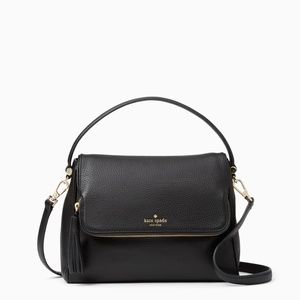 Boutique NWT Kate Spade Women's Black Chester Street Miri Designer Crossbody Bag